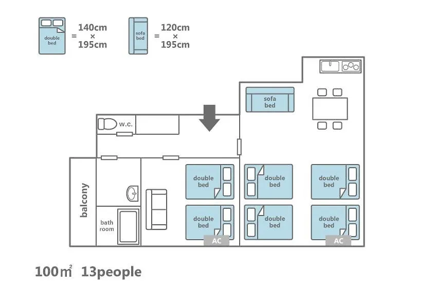 Sakurajima Parkside House A Apartman Oszaka