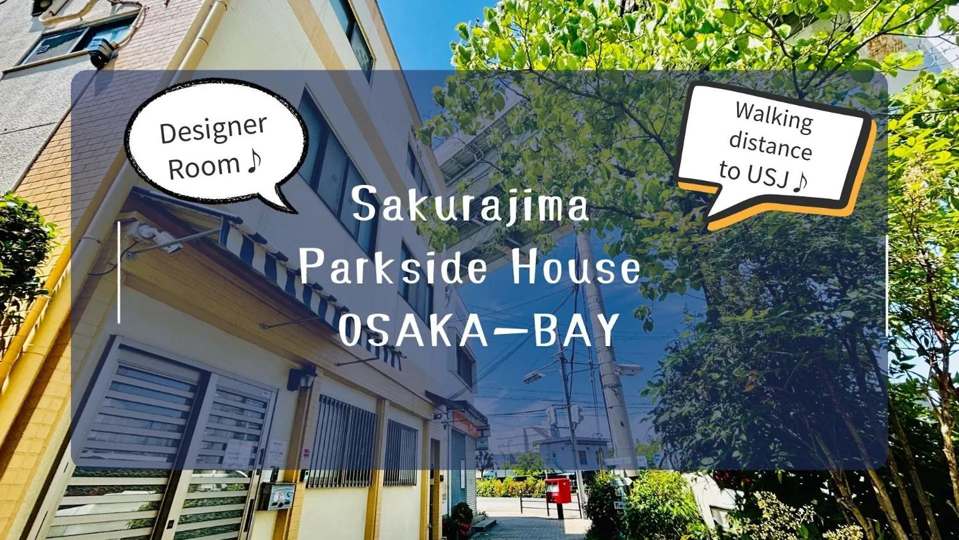Sakurajima Parkside House A Apartman Oszaka 0*,